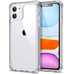 Apple iphone 11 (6. 1) housse etui coque de protection 4 coins renforc� [transparent]