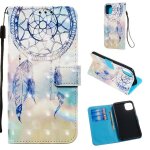 Apple iphone 11 pro max 6. 5  coque, saturcase beau 3d pu cuir magn�tique flip portefeuille support porte ...