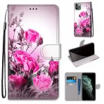 Apple iphone 11 pro max 6. 5  coque, saturcase beau pu cuir magn�tique flip portefeuille support porte ...