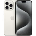 Apple iphone 15 pro max 256 go titane blanc