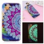 Apple iphone 6 6s coque, saturcase beau motif lumineux fluorescent ultra mince flexible doux tpu gel ...