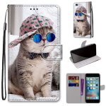 Apple iphone 6 6s coque, saturcase beau pu cuir magn�tique flip portefeuille support porte - carte dragonne ...