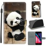 Apple iphone 7 8 se 2020 coque, saturcase beau pu cuir magn�tique flip portefeuille support porte - carte ...