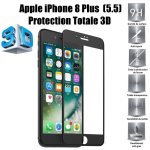 Apple iphone 8 plus vitre protection d'ecran en verre tremp incassable protection integrale full 3d ...