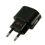 Pour apple iphone se : chargeur secteur usb rapide 1100 mah