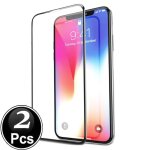 Apple iphone x / 10 vitre protection d'ecran en verre tremp incassable protection integrale full 3d ...