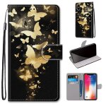 Apple iphone x / xs coque, saturcase beau pu cuir magn�tique flip portefeuille support porte - carte ...