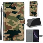 Apple iphone xr coque, saturcase beau pu cuir magn�tique flip portefeuille support porte - carte dragonne ...