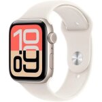 Apple watch se 3 gps + cellular 44mm aluminio blanco estrella correa deportiva blanco estrella s / m