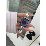 Convient pour apple watch iwatch10 bracelet mignon kt hello kitty applewatch89se bracelet en mtal - ...