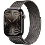 Apple watch series 10 (gps + cellular) - 46 mm - ardoise titane - montre connect�e avec bracelet milanaise ...