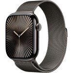 Apple watch series 10 gps + cellular - bo�tier titane 46 mm finition ardoise - boucle