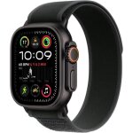 Apple watch ultra 2 gps + cellular 49 mm boîtier en titane noir avec boucle trail noir m / l Apple watch ultra 2 gps + cellular 49 mm boîtier en titane noir avec boucle trail noir m / l