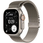Apple watch ultra 3 - 49 mm - titane naturel / bracelet milanais - l - cellular