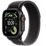 Apple watch ultra 3 - 49 mm - titane noir / boucle trail - m / l - cellular