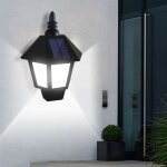 Applique murale extérieure hexagonale solaire etanche capteur intelligent b Applique murale extérieure hexagonale solaire etanche capteur intelligent b