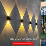 Applique murale led a induction avec contrle intelligent de la lumire, design shoous haut - bas, niveau ...