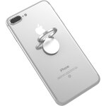 Argent - 1 pi�ce - rotation a 360 pour smartphone - doigt de voiture - support de gymnastique pour doigt ...
