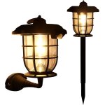 Asfasfq - 2 pcs applique murale solaire exterieur, lampes solaires d'extérieur avec detecteur de mouvement, ... Asfasfq - 2 pcs applique murale solaire exterieur, lampes solaires d'extérieur avec detecteur de mouvement, ...