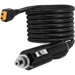 Asfasfq - allume - cigare vers xt60 chargeur de voiture cble d'alimentation 12v 24v pour ecoflow delta ...