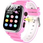 Asfasfq - pokujnfy montre connecte enfant 26 jeux podomtre tlphone sos camra hd vido lecteur mp3 ...