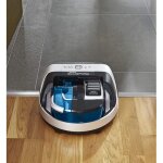 Aspirateur robot autonome connect� smart force cyclonic jusqu�a 120 minutes bleu gris noir