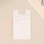 Autocollant adhsif double couche pour tlphone portable, couverture arrire, carte d'identit, portefeuille, ...