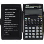Avc calculatrice scientifique 8 + 2 chiffres, 56 fonctions, �tui rigide de sport, couleur noire
