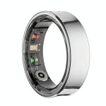 Bague connect�e noire taille 9 suivi cardiaque sommeil sport etanche bluetooth argent yonis