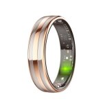 Bague connect�e taille 12 suivi cardiaque et du sommeil ip68 android ios or yonis