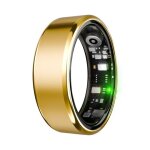 Bague connect�e taille 8 suivi cardiaque sommeil et saturation en oxyg�ne 5atm or yonis