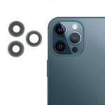 Bague de r�paration pour objectif de cam�ra arri�re oem avec lentille en verre de remplacement pour iphone ...