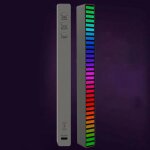 Bande lumineuse led rgb, bluetooth, contr�le du son, musique, r�tro - eclairage d'ambiance, eclairage ...