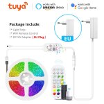 Bande lumineuse led rvb avec contrle bluetooth, ruban intelligent, maison, tlcommande wifi, tuya, ...