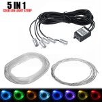 Bande lumineuse led sous marine, eclairage de voiture, bluetooth, contrôle par application, luminaire ... Bande lumineuse led sous marine, eclairage de voiture, bluetooth, contrôle par application, luminaire ...