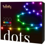 Bandeau led twinkly guirlande connect 200 led 10m noir