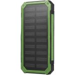 Banque de puissance de chargeur solaire, banque d'alimentation mobile double usb, 20000mah rapide chargeur ...