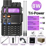 Baofeng uv 5r talkie walkie portable ham cb radio double bande vhf uhf fm emetteur récepteur bidirectionnel ... Baofeng uv 5r talkie walkie portable ham cb radio double bande vhf uhf fm emetteur récepteur bidirectionnel ...