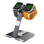 Base de chargement pour apple watch 1 / 2 / 3 / 4 / 5 / se, support de c�ble de charge stable, support ...