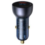 Baseus cckx - c0a universel noir, bleu allume - cigare charge rapide auto