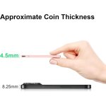 Batterie externe fine avec c�ble int�gr� 2500 mah, [version usb c] la batterie la plus l�g�re et le chargeur ...