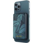 Batterie externe induction magn�tique belyo 5000 mah vert et noir