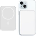 Batterie externe for magsafe sans fil - compatible avec iphone 16 15 14 13 12 sries et samsung magntique ...