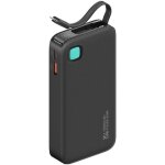 Batterie externe - noir, 10000 mah, 20w