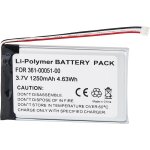 Batterie compatible avec garmin 361 - 00051 - 00, 361 - 00051 - 01, 361 - 00051 - 02 - li - polymre ...