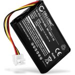 Batterie gps compatible avec garmin zumo 590lm, zumo 595lm, zumo 595 (1800mah, 3. 7v) batterie de remplacement ...