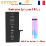 Batterie interne compatible iphone 7 plus sticker adhsif offert