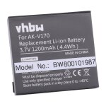 Batterie li - ion 1200mah pour t�l�phones s�niors emporia emporialifeplus, emporia life plus, remplace ...
