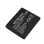 Batterie li - ion 3000mah pour smartphone compatible samsung galaxy ace 2 3, 7v noir