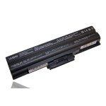 Batterie li - ion 6600mah 11. 1v, noir, pour sony vaio vgn - ns92js, vgn - ns92xs, vgn - nw21ef, vgn ...